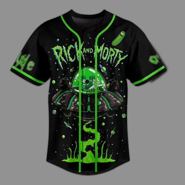Rick and Morty Baseball Jersey For Men Women And Kids Gift for Fans