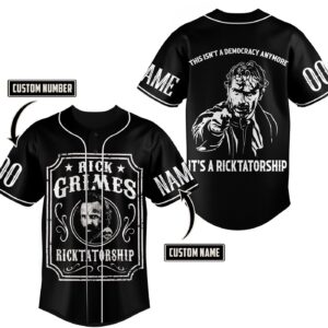 Rick Grimes Baseball Jersey For Men Women And Kids Gift for Fans 3