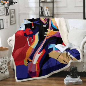 Robert Trujillo Metallica – Music Art For Fans Sherpa Fleece Blanket