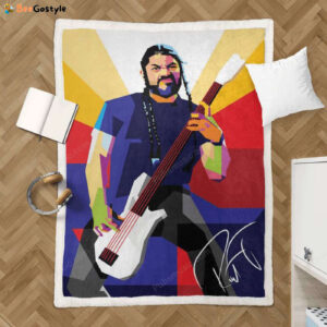 Robert Trujillo Metallica – Music Sherpa Fleece Blanket