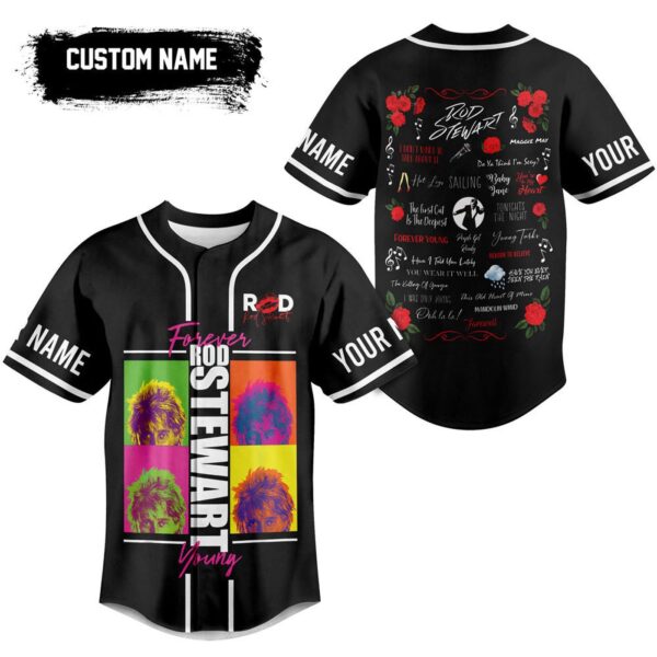 Rod Stewart Baseball Jersey For Men Women And Kids Gift for Fans