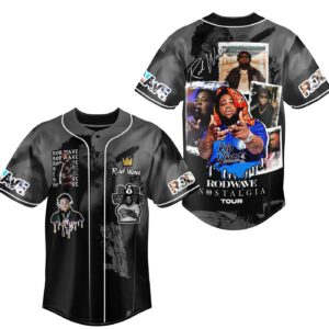 Rod Wave Baseball Jersey For Men Women And Kids Gift 1