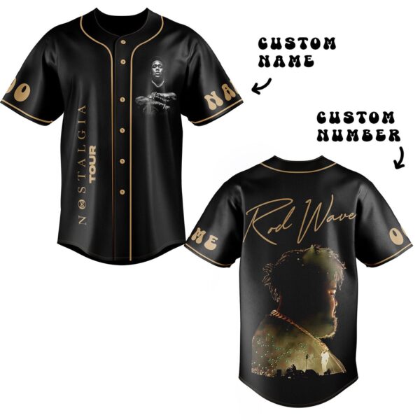 Rod Wave Baseball Jersey For Men Women And Kids Gift
