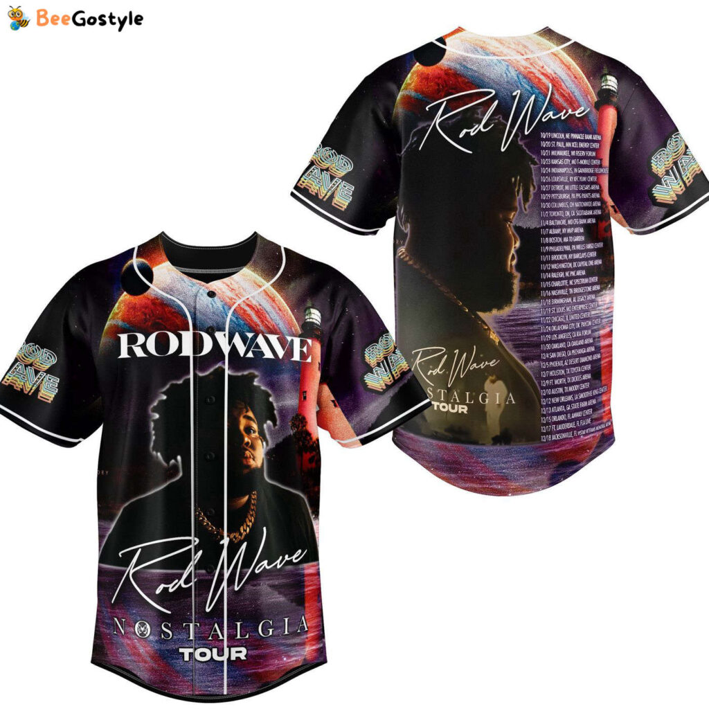 Rod Wave Baseball Jersey For Men Women And Kids Gift Rod Wave Baseball Jersey For Men Women And Kids Gift
