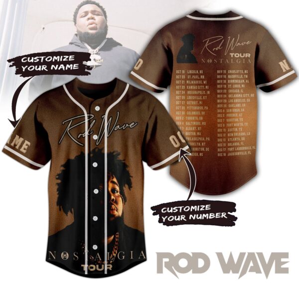 Rod Wave Baseball Jersey For Men Women And Kids Gift