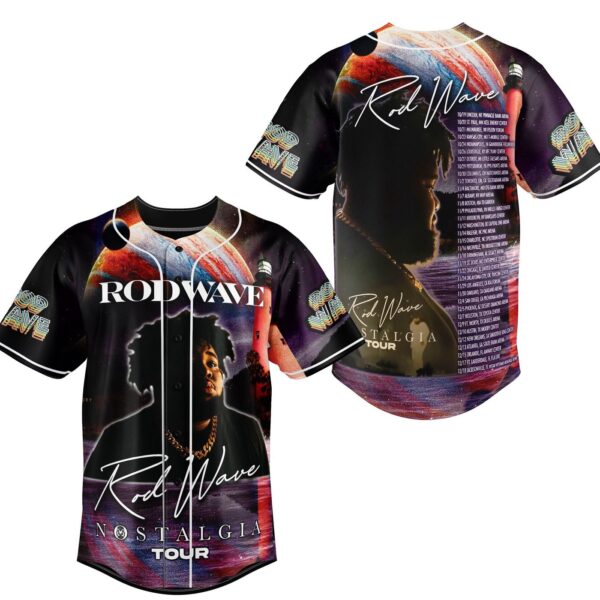 Rod Wave Baseball Jersey For Men Women And Kids Gift