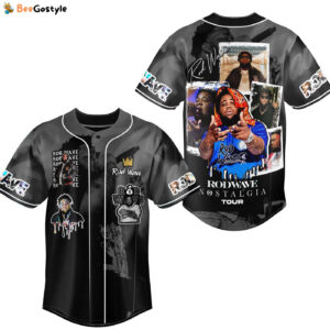Rod Wave Baseball Jersey For Men Women And Kids Gift