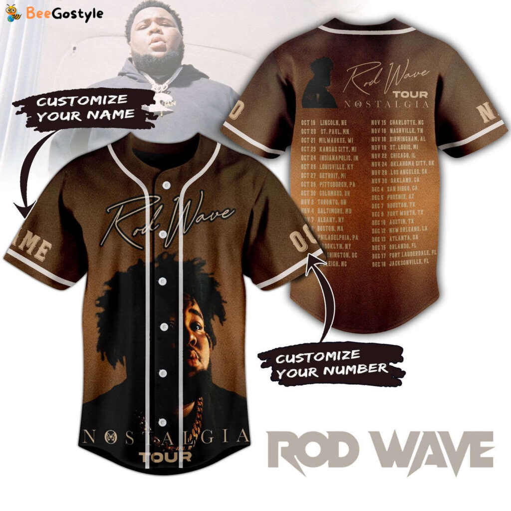 Rod Wave Baseball Jersey For Men Women And Kids Gift Rod Wave Baseball Jersey For Men Women And Kids Gift