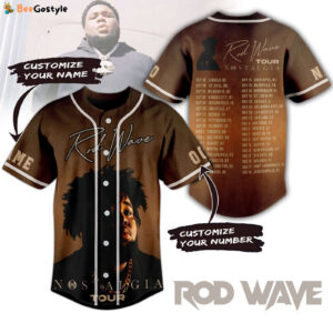 Rod Wave Baseball Jersey For Men Women And Kids Gift