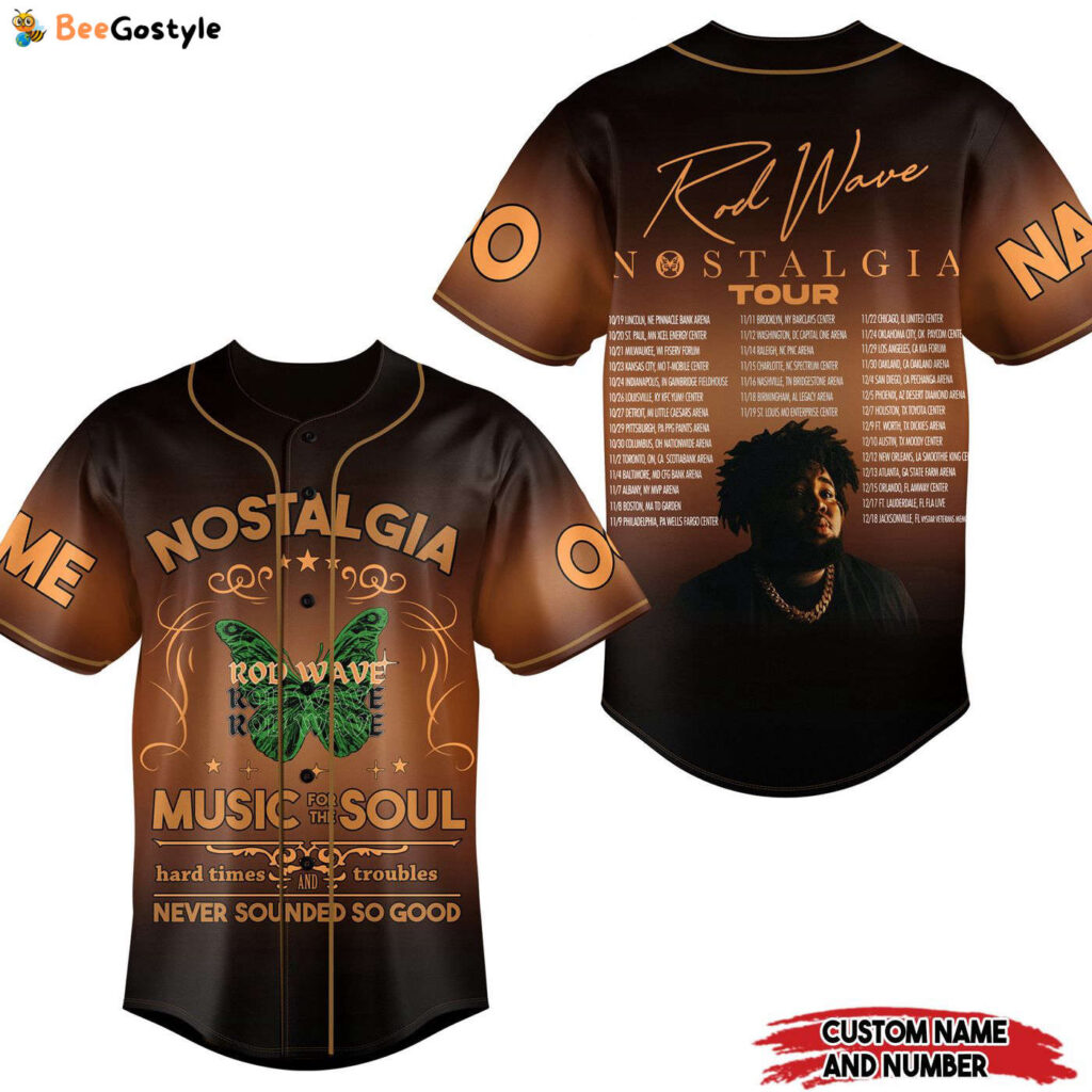 Rod Wave Baseball Jersey For Men Women And Kids Gift Rod Wave Baseball Jersey For Men Women And Kids Gift