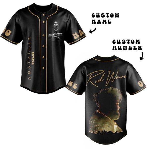 Rod Wave Baseball Jersey For Men Women And Kids Gift for Fans