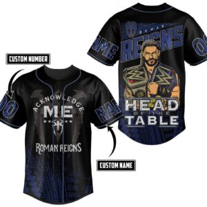 Roman Reigns Baseball Jersey For Men Women And Kids Gift for Fans 1