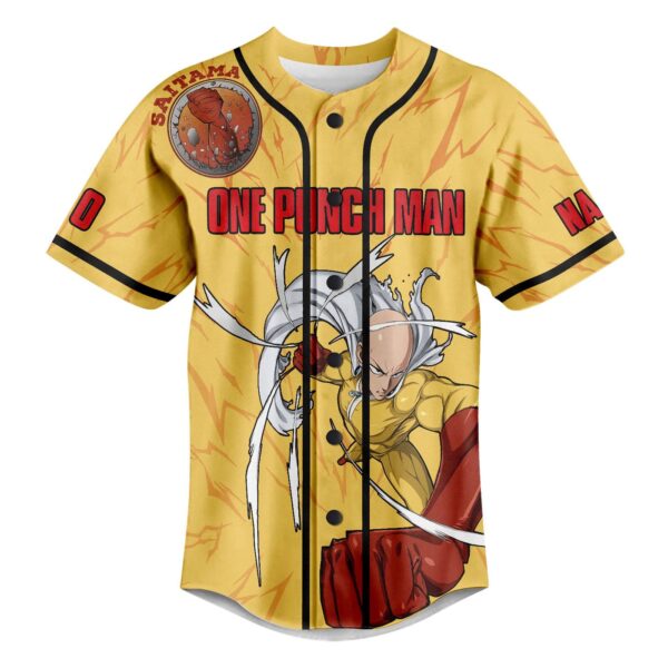 Saitama One-Punch ManBaseball Jersey For Men Women And Kids Gift for Fans