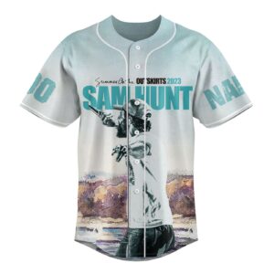 Sam Hunt Baseball Jersey For Men Women And Kids Gift for Fans 1