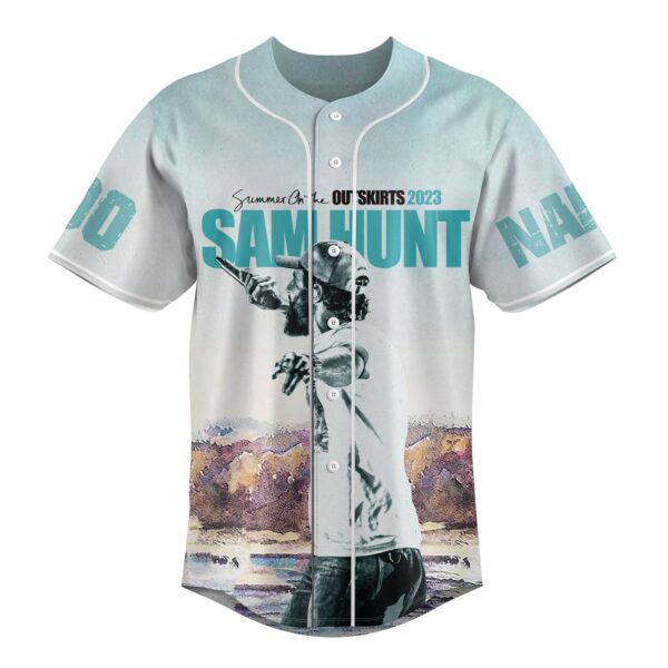 Sam Hunt Baseball Jersey For Men Women And Kids Gift for Fans