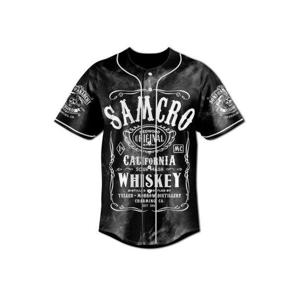 Samcro Whiskey Baseball Jersey For Men Women And Kids Gift for Fans