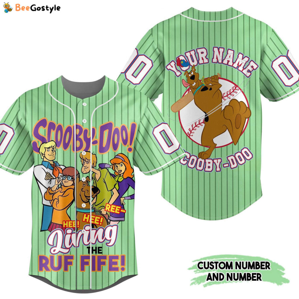 Scooby Doo Baseball Jersey For Men Women And Kids Gift Scooby Doo Baseball Jersey For Men Women And Kids Gift