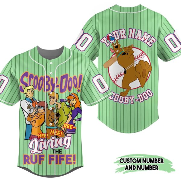 Scooby Doo Baseball Jersey For Men Women And Kids Gift