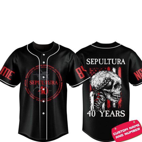 Sepultura Baseball Jersey For Men Women And Kids Gift for Fans