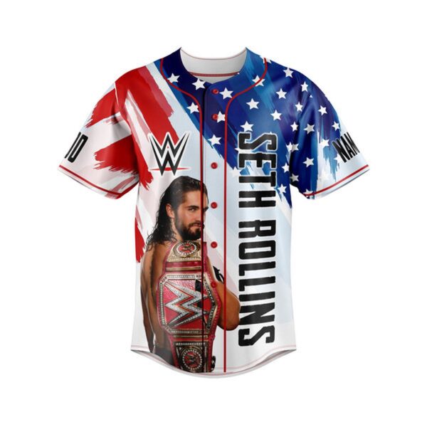 Seth Rollins Baseball Jersey For Men Women And Kids Gift for Fans
