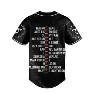 Shadowhunters Baseball Jersey For Men Women And Kids Gift for Fans 1