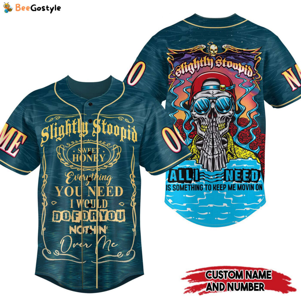 Slightly Stoopid Baseball Jersey For Men Women And Kids Gift Slightly Stoopid Baseball Jersey For Men Women And Kids Gift