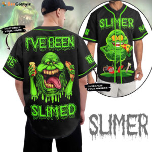 Slimer Baseball Jersey For Men Women And Kids Gift