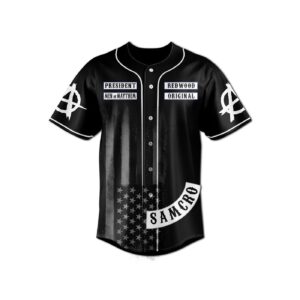 Sons of Anarchy Baseball Jersey For Men Women And Kids Gift for Fans 1