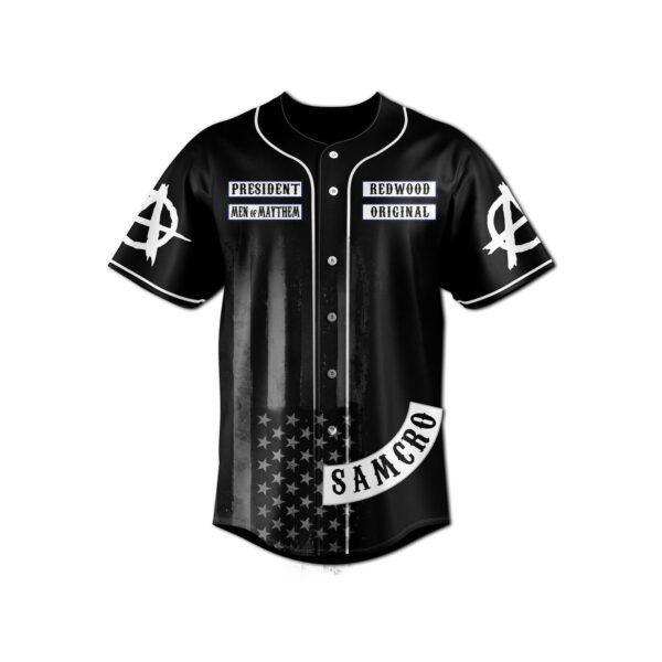 Sons of Anarchy Baseball Jersey For Men Women And Kids Gift for Fans