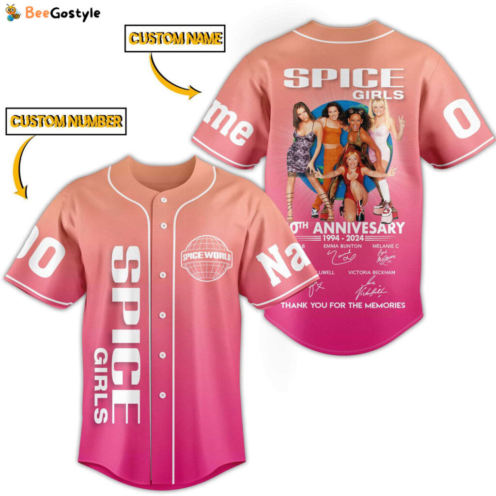 Spice Girls Baseball Jersey For Men Women And Kids Gift Spice Girls Baseball Jersey For Men Women And Kids Gift