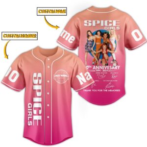 Spice Girls Baseball Jersey For Men Women And Kids Gift 1