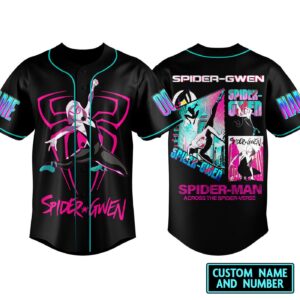 Spider Gwen Baseball Jersey For Men Women And Kids Gift for Fans 1