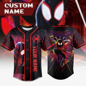 Spider Man Baseball Jersey For Men Women And Kids Gift 1