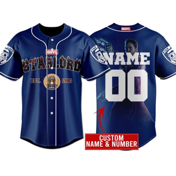 Star-Lord Baseball Jersey For Men Women And Kids Gift