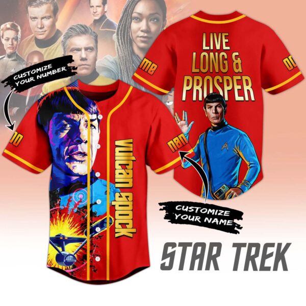 Star Trek Baseball Jersey For Men Women And Kids Gift for Fans