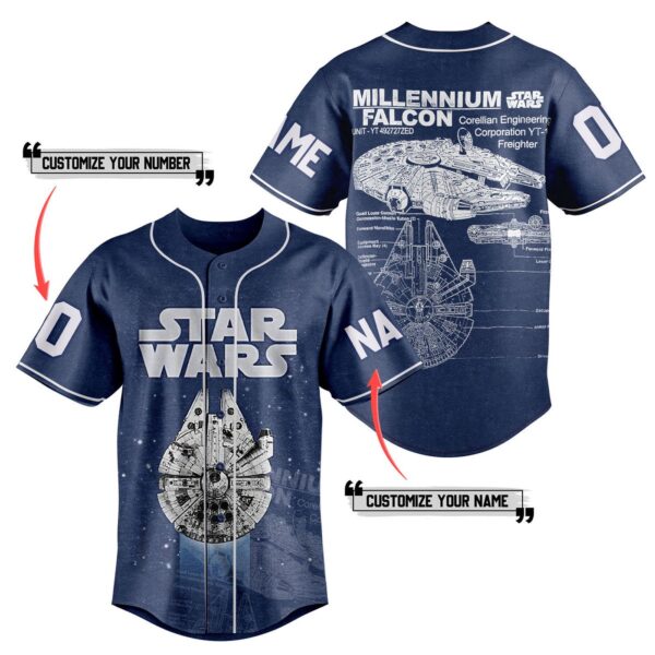 Star Wars Baseball Jersey For Men Women And Kids Gift