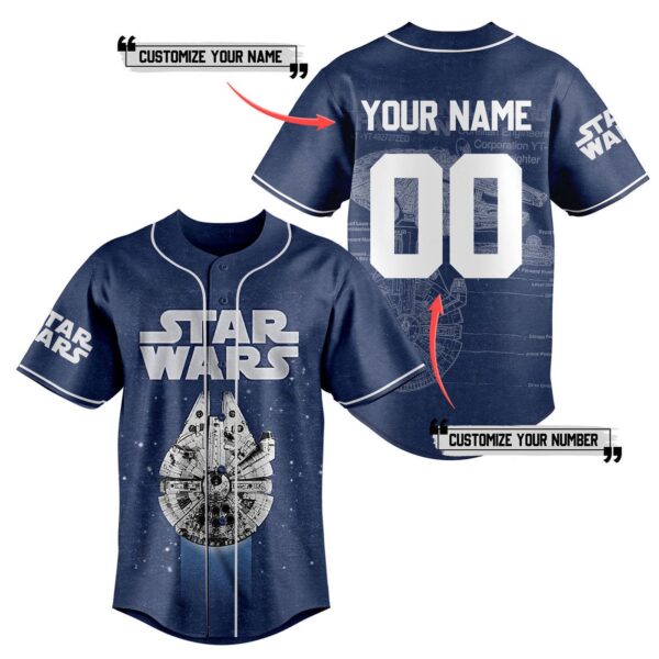 Star Wars Baseball Jersey For Men Women And Kids Gift for Fans