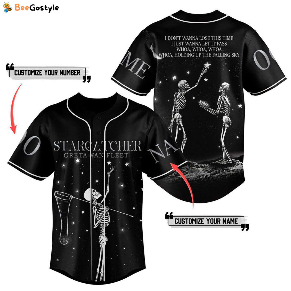 Starcatcher Greta Van Fleet Baseball Jersey For Men Women And Kids Gift Starcatcher Greta Van Fleet Baseball Jersey For Men Women And Kids Gift