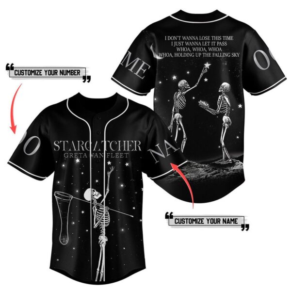 Starcatcher Greta Van Fleet Baseball Jersey For Men Women And Kids Gift