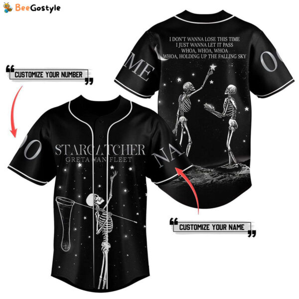 Starcatcher Greta Van Fleet Baseball Jersey For Men Women And Kids Gift