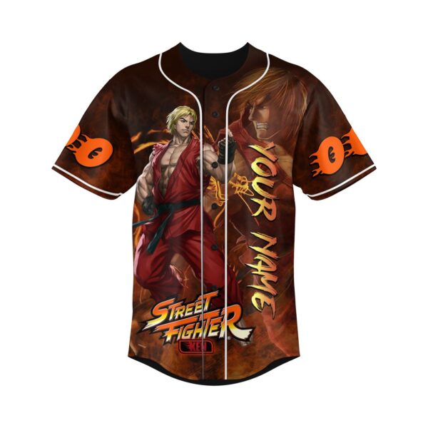 Street Fighter Baseball Jersey For Men Women And Kids Gift for Fans