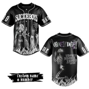 Suicideboys Baseball Jersey For Men Women And Kids Gift 1