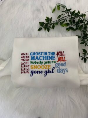 SZA Lovers Embroidered Crewneck T-Shirt, Sweatshirt for Fans 1
