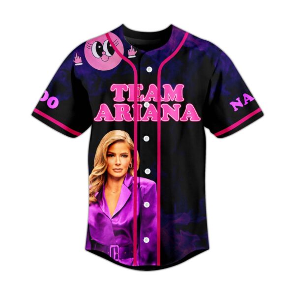 Team Ariana Baseball Jersey For Men Women And Kids Gift