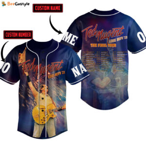 Ted Nugent Baseball Jersey For Men Women And Kids Gift