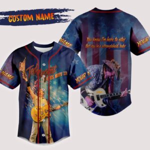 Ted Nugent Baseball Jersey For Men Women And Kids Gift 1