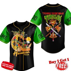 Teenage Mutan Ninja Turtles Baseball Jersey For Men Women And Kids Gift for Fans 1
