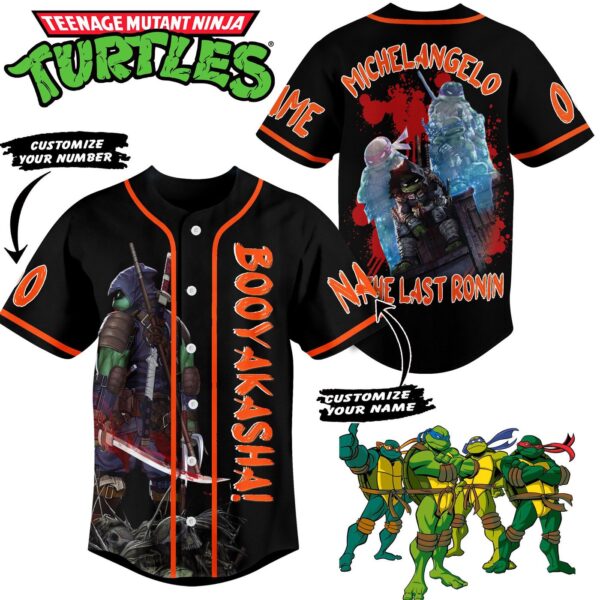 Teenage Mutant Ninja Turtles Baseball Jersey For Men Women And Kids Gift for Fans