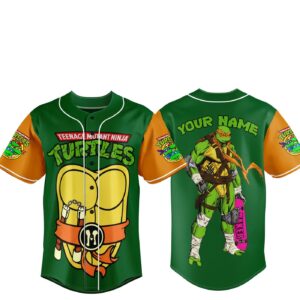 Teenage Mutant Ninja Turtles Baseball Jersey For Men Women And Kids Gift for Fans 1
