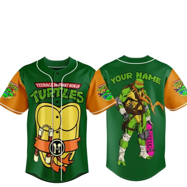 Teenage Mutant Ninja Turtles Baseball Jersey For Men Women And Kids Gift for Fans